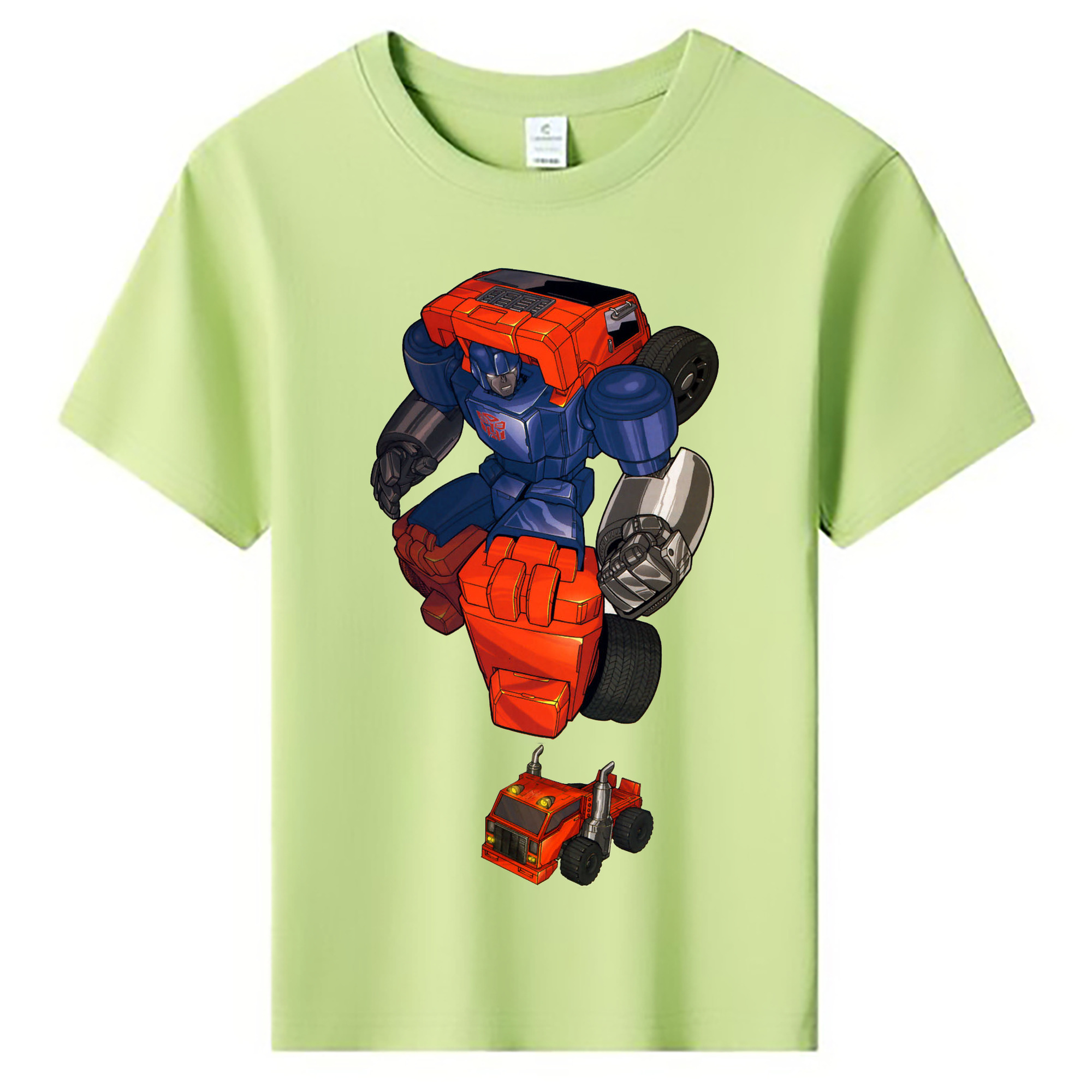 （画像用）  綿100％キッズTシャツ（フロントプリント）